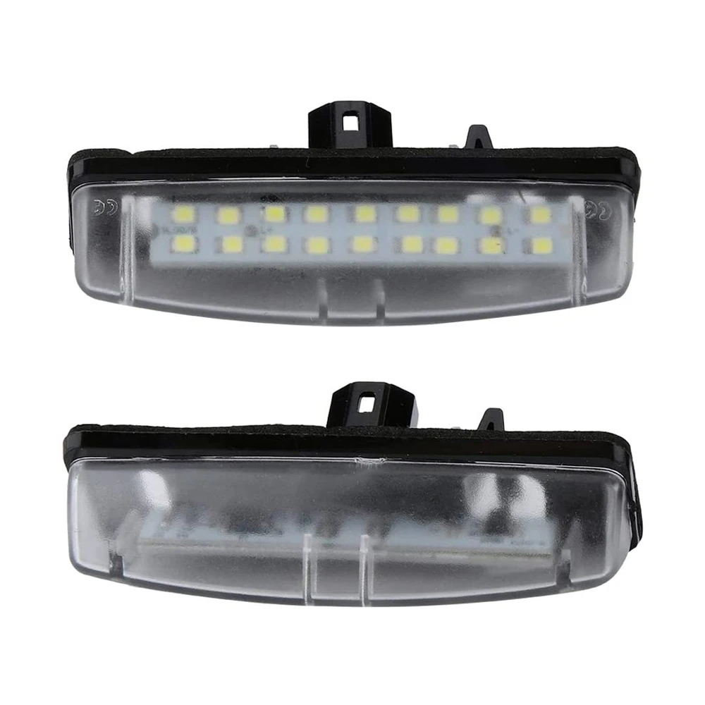 2 броя CanBus LED Регистрационен номер Светлини за LEXUS Ls200 Ls300 Ls430 Gs300 Gs430 Gs400 Es300 Es330 Rx 300 330 350 Авто Брой Лампи Изображение 2