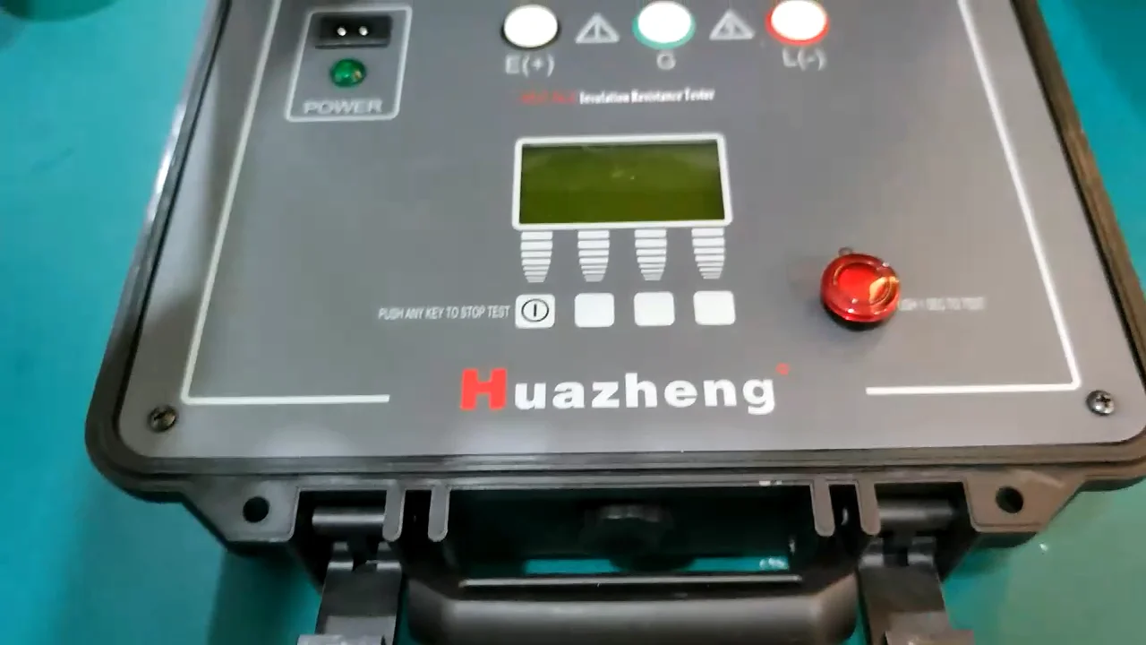 Huazheng Electric HZJY-5K-I цифров тестер на съпротивление на изолация 5000v megger оборудване Изображение 1
