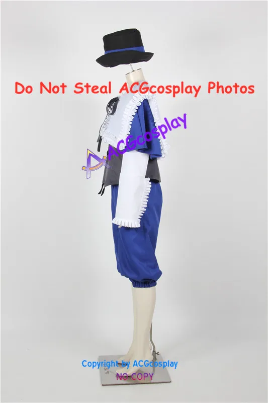 Rozen Maiden Souseiseki Лазурит Звезда cosplay костюм acgcosplay включва шапка Изображение 3