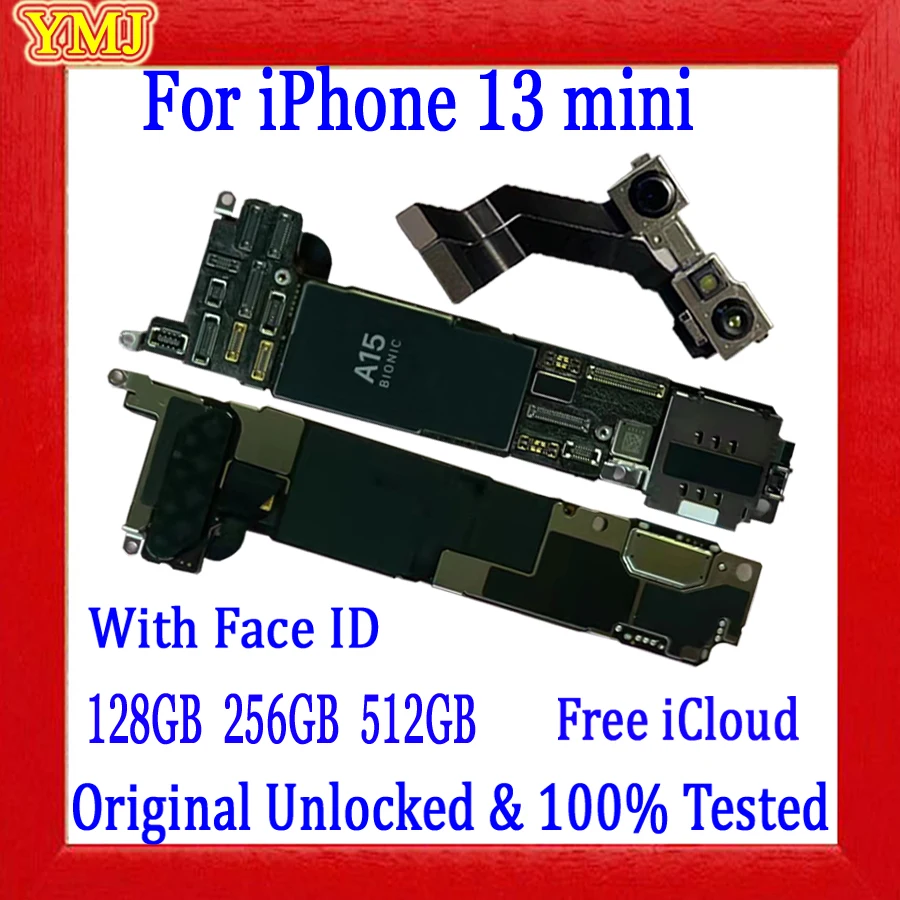 Безплатна доставка Подкрепа за обновяване на IOS и За iPhone 5G 13 Pro Max дънна Платка Оригиналната Отключване Без icloud За iPhone 13 Тест логично заплата Изображение 1