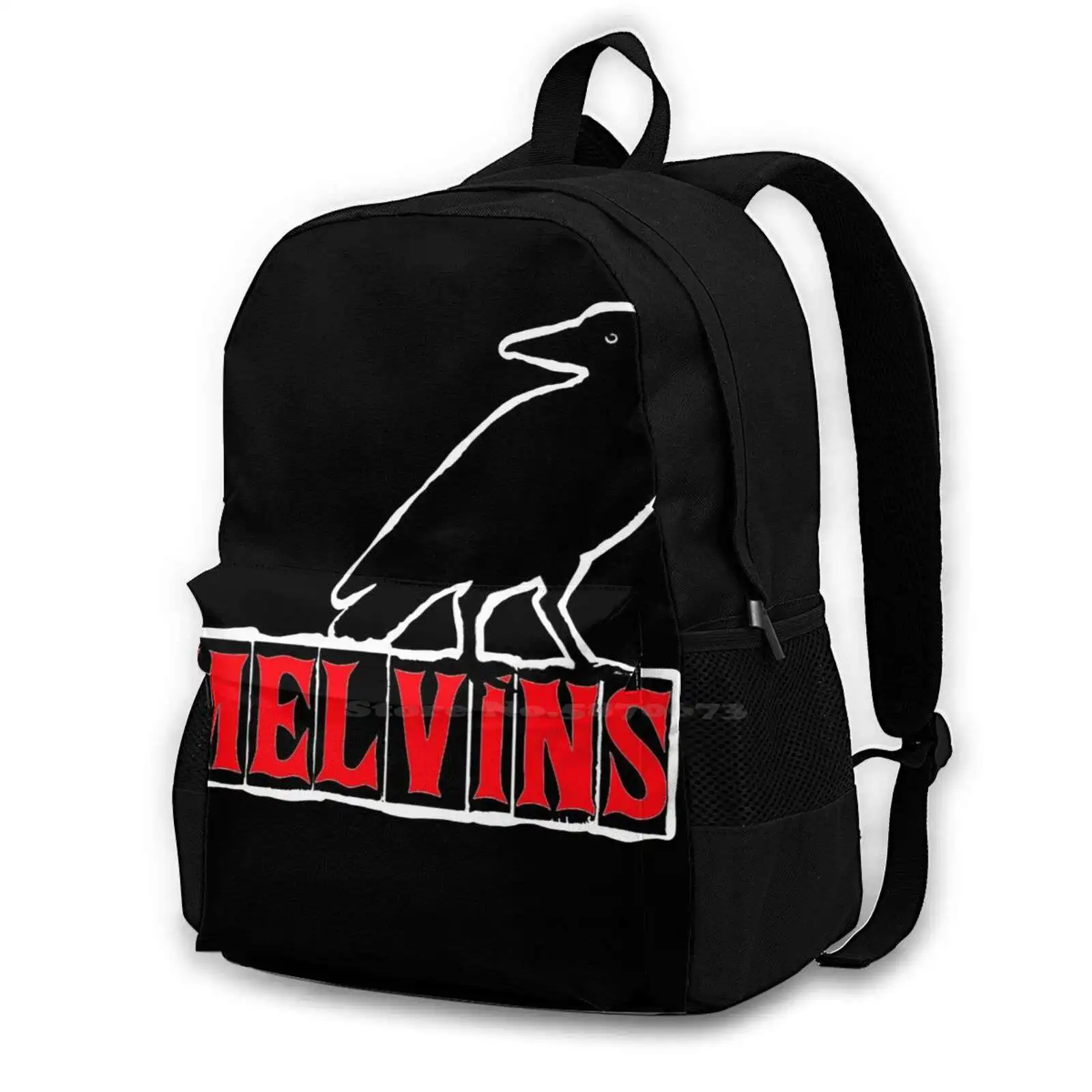 Melvins - культовая пънк-алт-рок-група в началото на 1990-те години. Пътни чанти за лаптоп с модерен Раница с голям капацитет Изображение 0