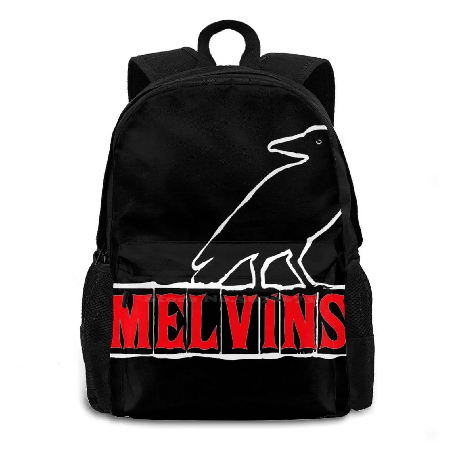 Melvins - культовая пънк-алт-рок-група в началото на 1990-те години. Пътни чанти за лаптоп с модерен Раница с голям капацитет Изображение 1