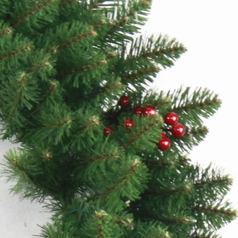50 cm материал PVC Коледен венец Коледни украси Коледна вратата подвесная венец Изображение 1