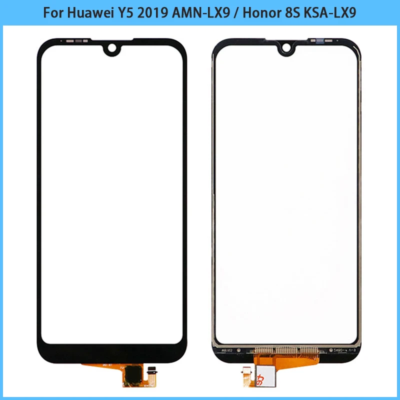 10 бр. Нов Сензорен екран За Huawei Y5 2019 AMN-LX9/Honor 8S KSA-LX9 Тъчпад Дигитайзер, Сензор за Смяна на Предно външно стъкло Изображение 0