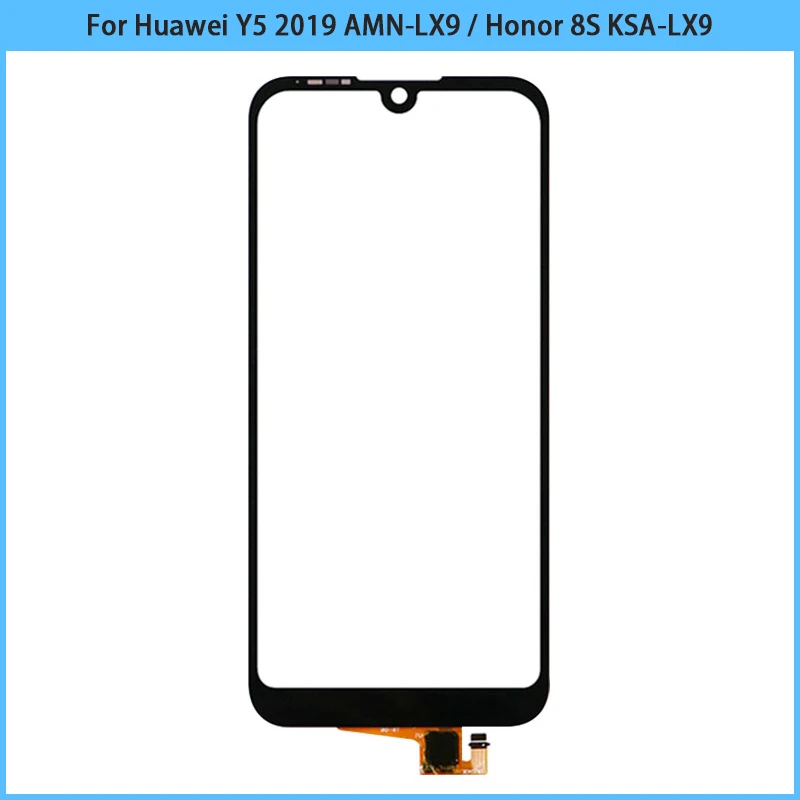 10 бр. Нов Сензорен екран За Huawei Y5 2019 AMN-LX9/Honor 8S KSA-LX9 Тъчпад Дигитайзер, Сензор за Смяна на Предно външно стъкло Изображение 2