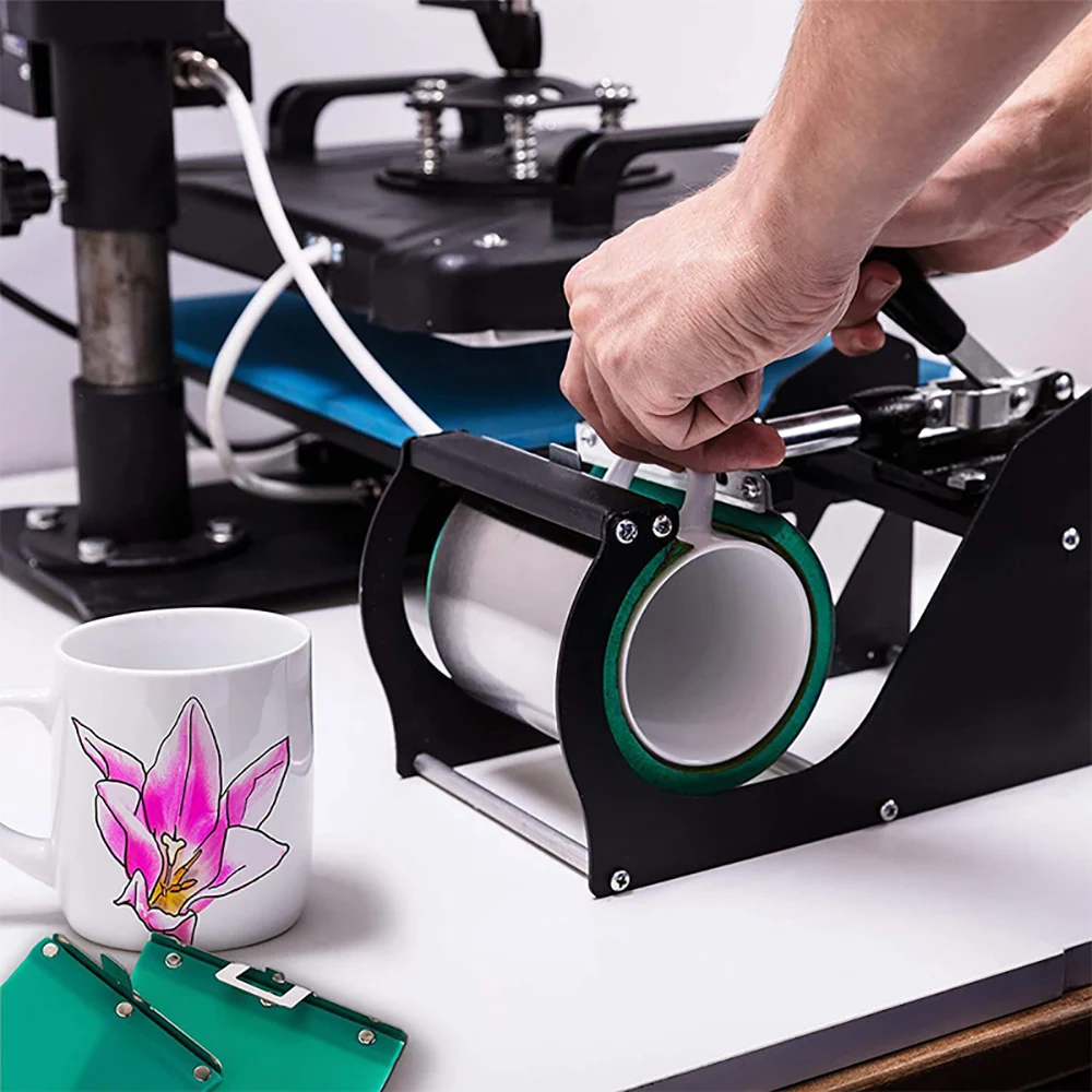 3шт 3D сублимационен печат на Машина Силиконова Чаша Тайна Гумени Щипки Печат на Чаша Лате Печат за Сублимация Печат на Мухъл Тела Изображение 5