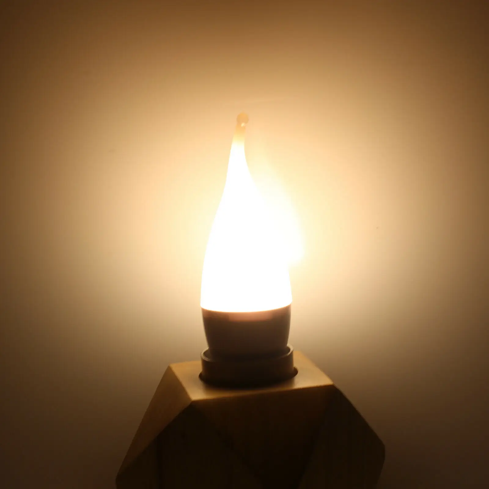 15X3 W 220 v Led Свещ лампа Энергосберегающая B15 Led Пластмасов Полилей С Пламък на Лампа Домашно Светлина Широко налягане Подмяна на 30 W Халогенни Изображение 2