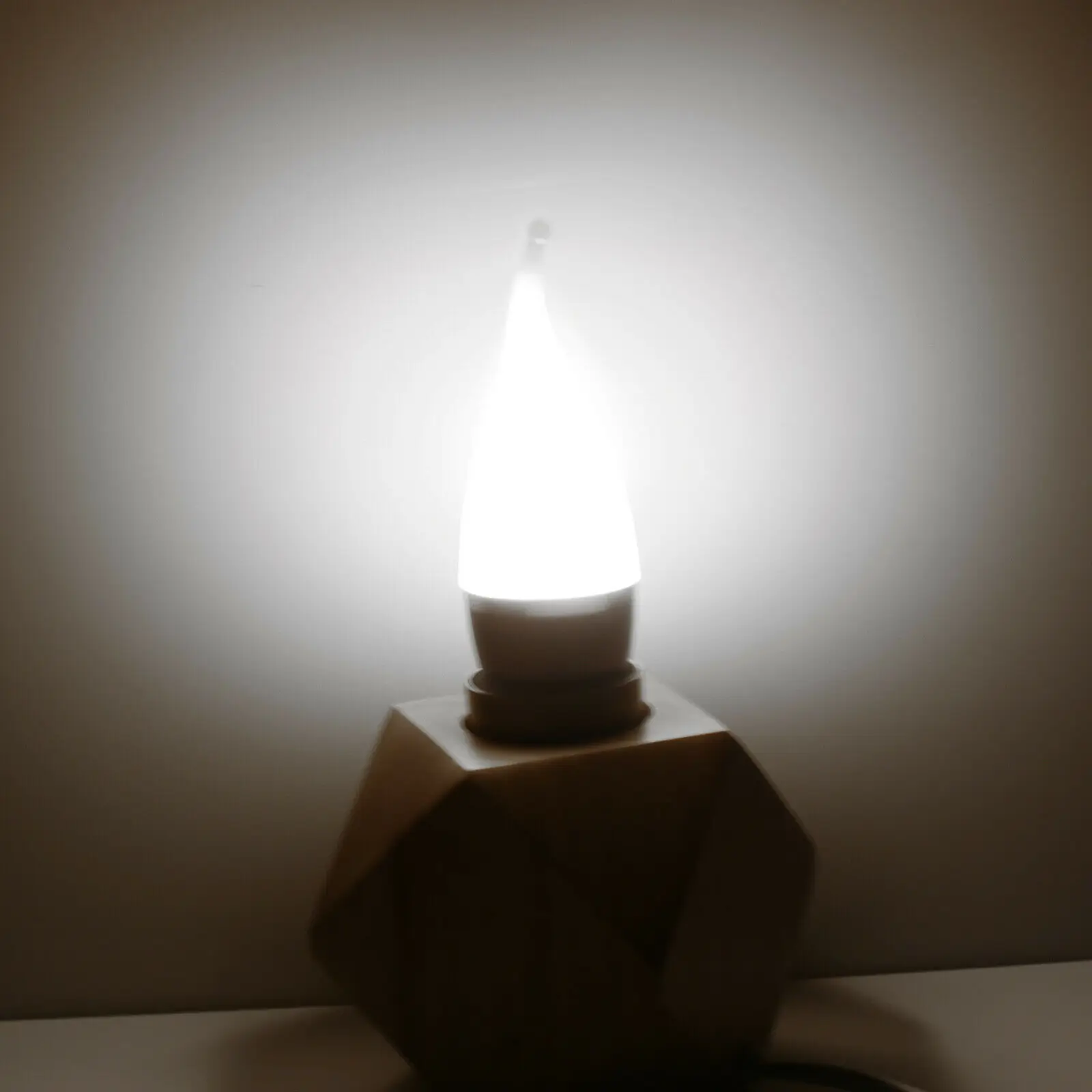 15X3 W 220 v Led Свещ лампа Энергосберегающая B15 Led Пластмасов Полилей С Пламък на Лампа Домашно Светлина Широко налягане Подмяна на 30 W Халогенни Изображение 3