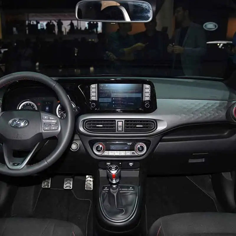 Протектор на Екрана От Закалено Стъкло За Hyundai Grand i10 2021 2022 8 инча Автомобилна информационно-развлекателен GPS Навигационен Дисплей Авто Протектор Изображение 1
