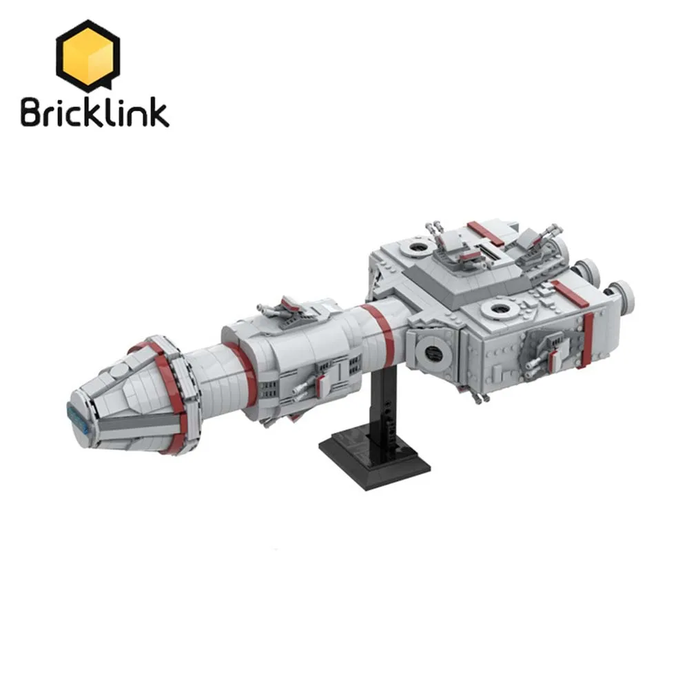 Bricklink Star Филм на Нова Надежда DP20 Фрегата Кореллианский Боен Кораб 32551 Оръжие на Космически Кораб градивните елементи на Играчки за Деца, Подарък Изображение 0