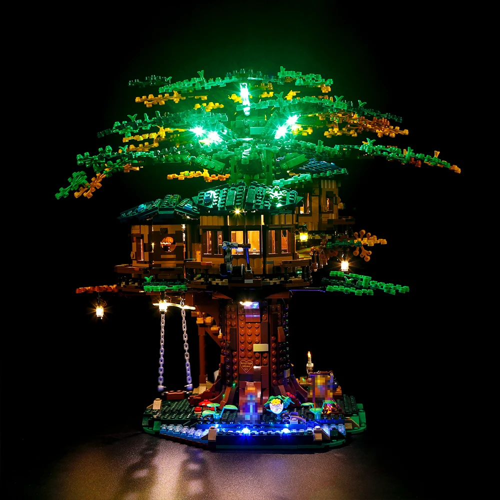 Led лампа за 21318, са подбрани модел на къщата на дървото, олекотен комплект, в комплекта не е включена градивен елемент (версия RC) Изображение 3