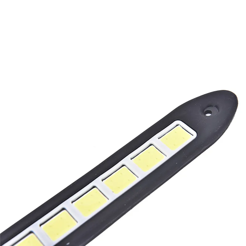Нов 2 елемента 20 W Водоустойчив авто LED 12 В Дневната Ходова Светлини DRL Противотуманный COB Strip Lamp Изображение 4