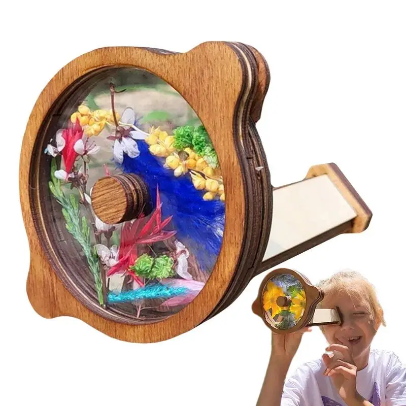 Направи си сам Калейдоскоп от Класически Магически Въртящ се Калейдоскоп и За Деца, Играчки, Подаръци за деца, Детска Градинска Играчка, Интерактивна Игра За Родители и деца Изображение 0